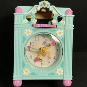 Vintage Bluebird Polly Pocket Clock Works 1990s nostalgic toy